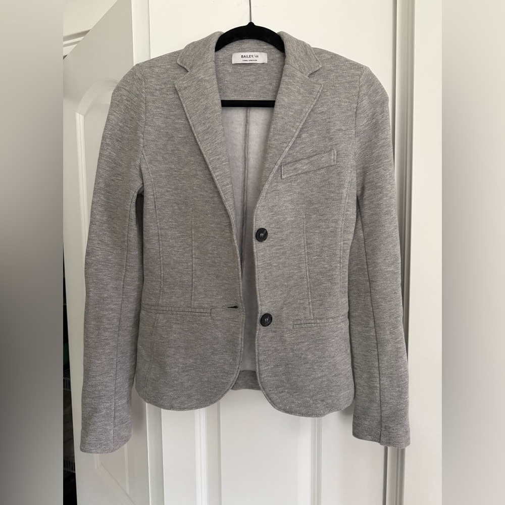 Bailey/44 Light Gray Knit Blazer